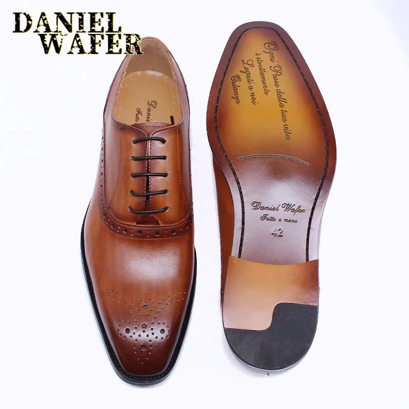 Chaussures Oxford en cuir pour homme – CLEVI Paris