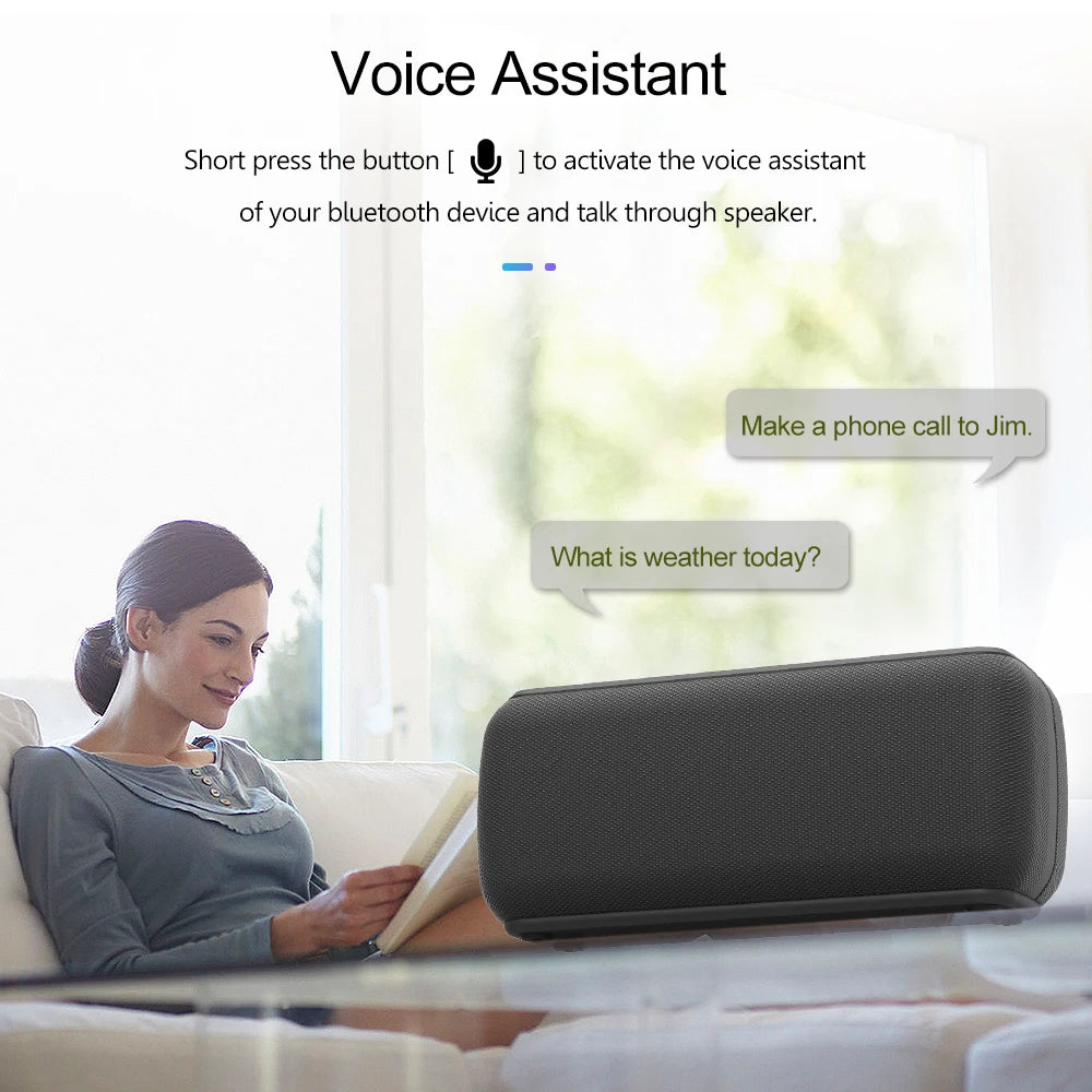 Enceinte Bluetooth Portable 60W – Basse Puissante, IPX5, TWS, 12h | XDOBO X8