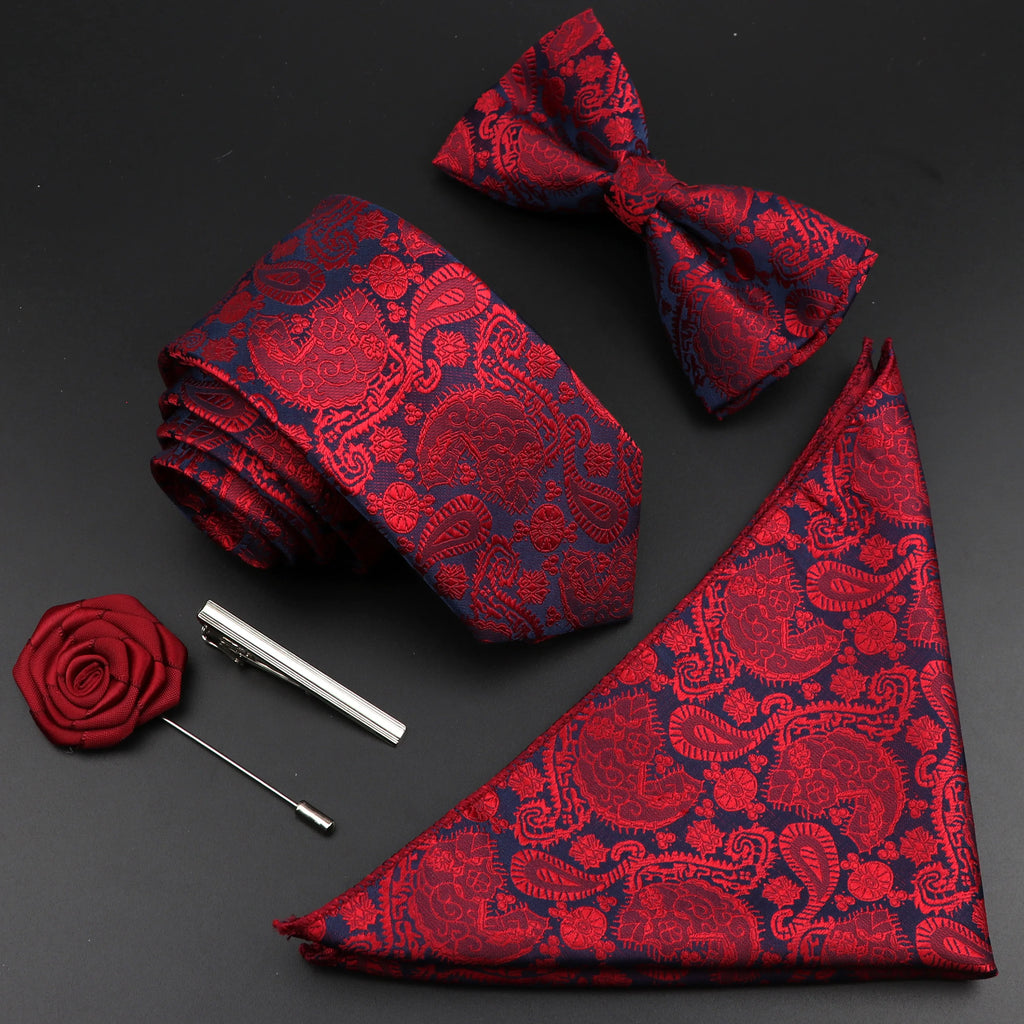 Ensemble cravate unisexe avec accessoires – CLEVI Paris