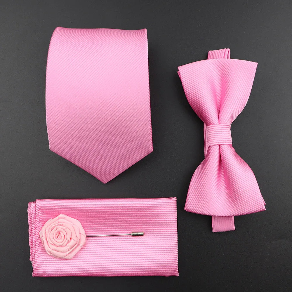 Ensemble cravate unisexe avec accessoires – CLEVI Paris