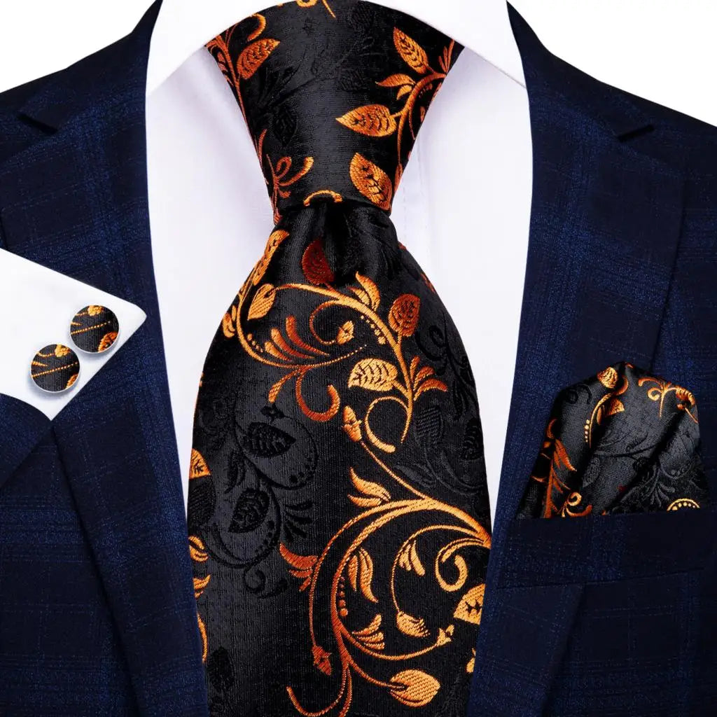 Ensemble cravate homme paisley – CLEVI Paris