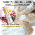 Gamme Éclaircissante AILKE – Vitamine C, Glutathion & Collagène – Teint Unifié, Taches Réduites & Peau Lumineuse