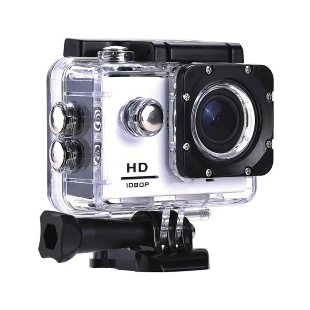 Caméra Sport Étanche 1080P Grand Angle – Plongée & Action – CLEVI Paris