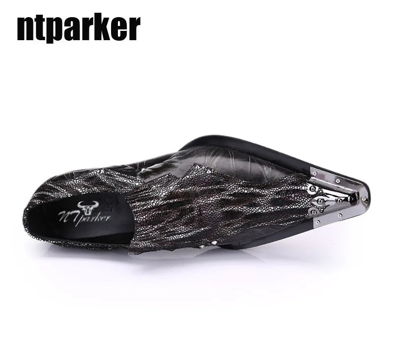 Oxford Homme Cuir Souple Bout Pointu Gentleman Noir – CLEVI Paris