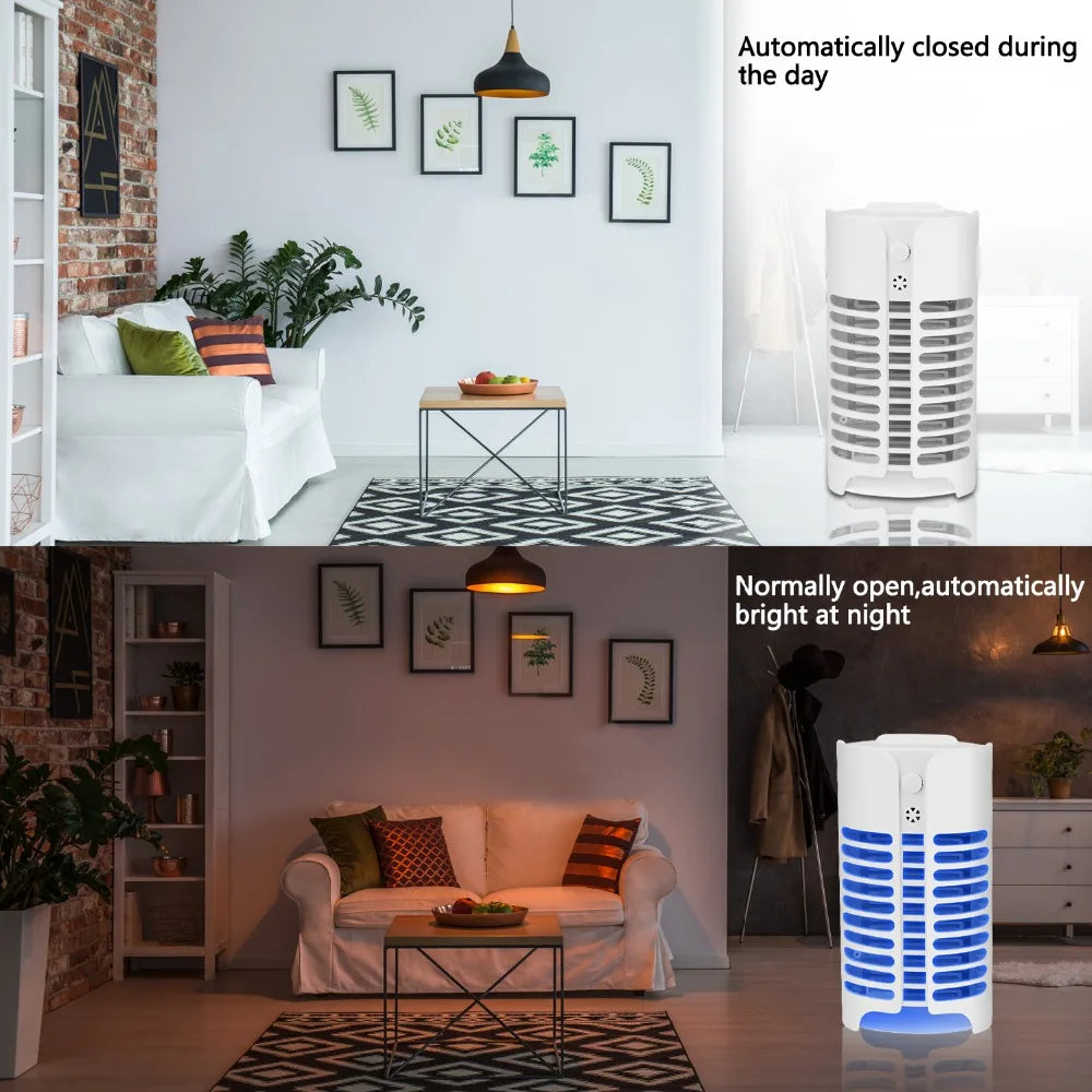 Tue-Mouches Électrique UV LED Prise Murale Anti-Insectes – CLEVI Paris