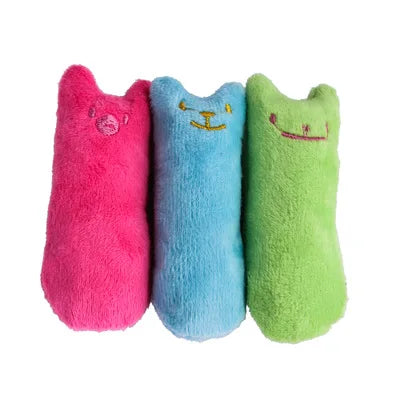 Jouet Catnip Chat | Peluche à Mâcher Interactif, PP Cotton & Sude, Anti-Ennui – CLEVI Paris