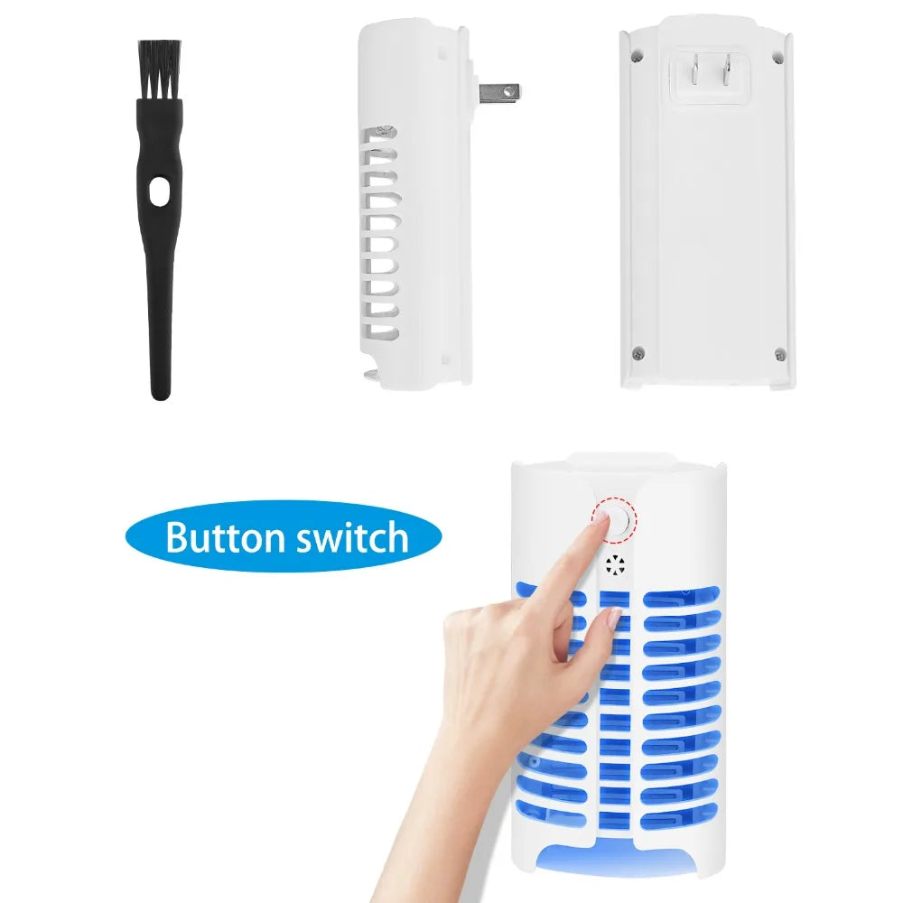 Tue-Mouches Électrique UV LED Prise Murale Anti-Insectes – CLEVI Paris