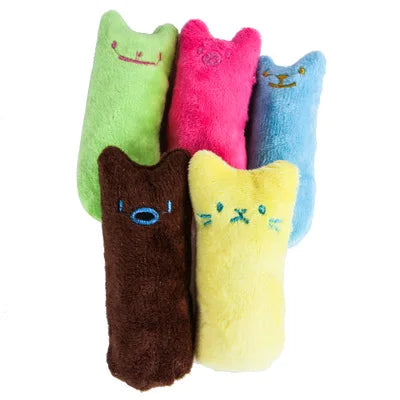 Jouet Catnip Chat | Peluche à Mâcher Interactif, PP Cotton & Sude, Anti-Ennui – CLEVI Paris