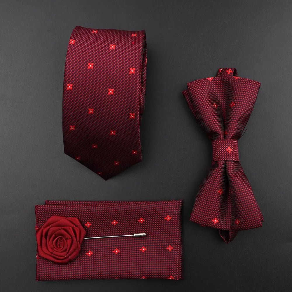 Ensemble cravate unisexe avec accessoires – CLEVI Paris