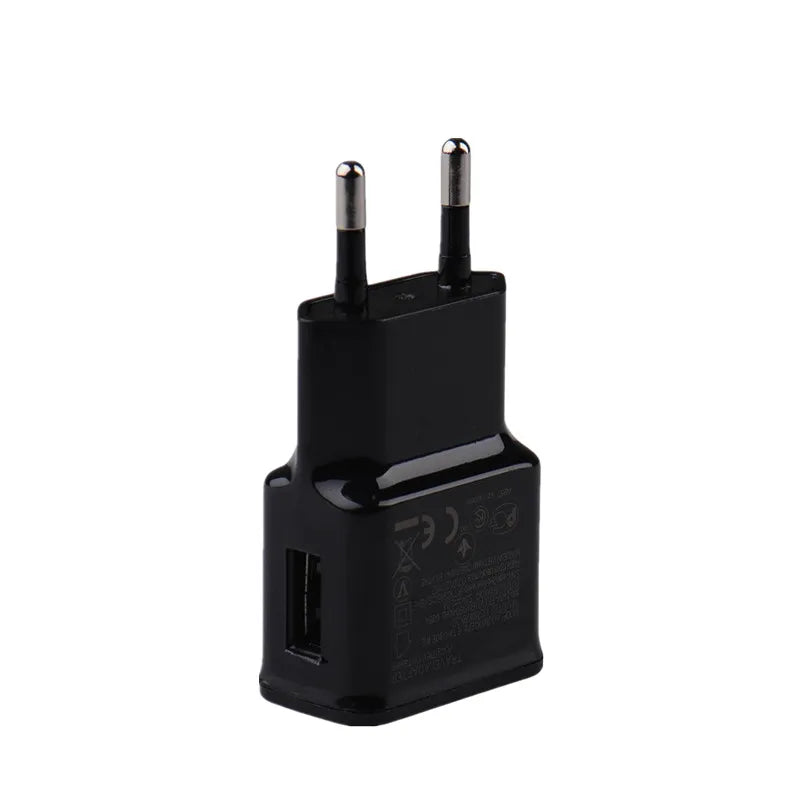 Chargeur Secteur USB 5V 1A ou 2A Prise EU Blanc – CLEVI Paris