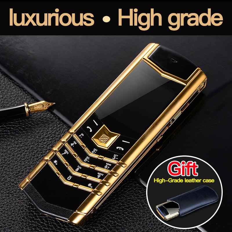 PHONEMAX Téléphone à Touches Métal 2G Double SIM Bluetooth MP3 FM Écran 2" – CLEVI Paris