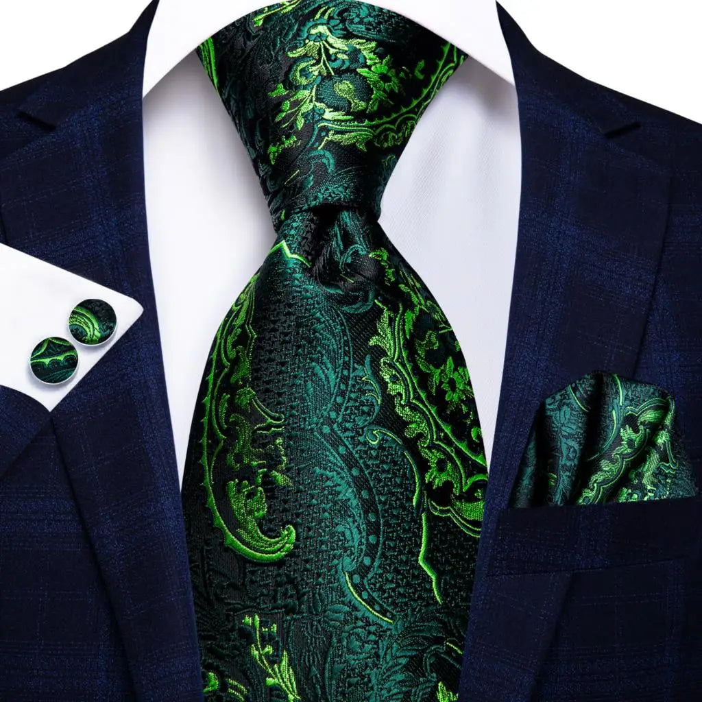 Ensemble cravate homme paisley – CLEVI Paris