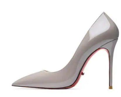 Escarpins Femme Talons Aiguilles Bout Pointu | Marron, Noir, Nude, Gris, Vert Jade – CLEVI Paris