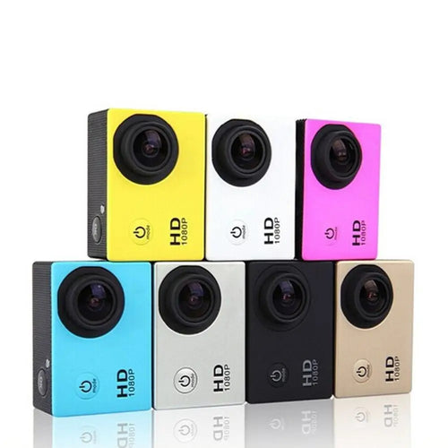 Caméra Sport Étanche 1080P Grand Angle – Plongée & Action – CLEVI Paris