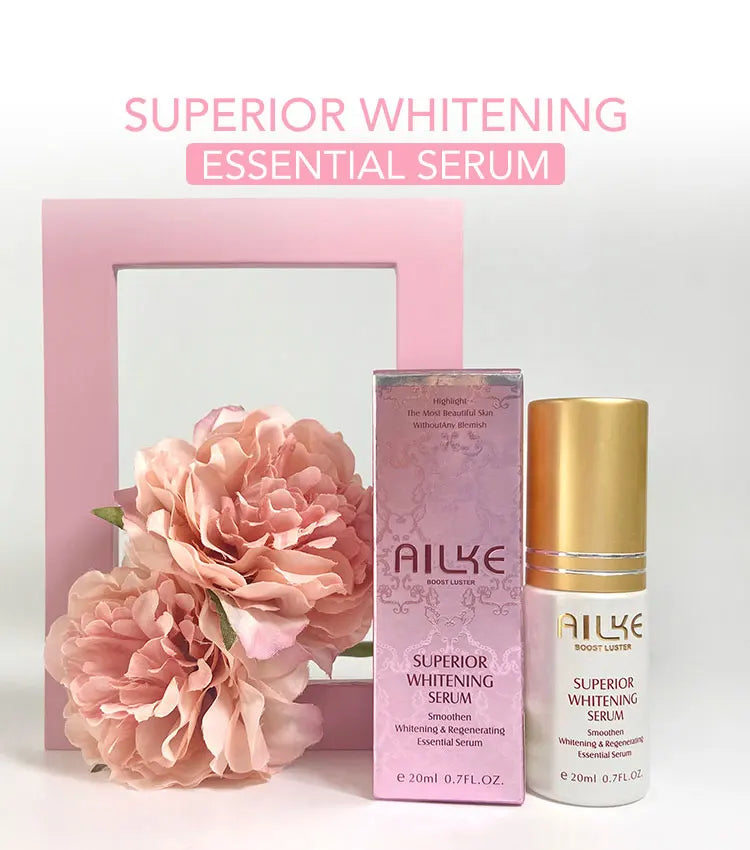Gamme Éclat AILKE Glutathion & Vitamine C | Crème Corps, Lotion, Sérum & Savon Éclaircissant – CLEVI Paris