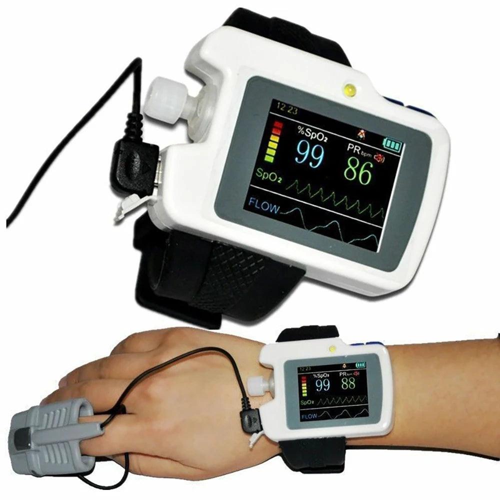 Moniteur Sommeil Apnée Contec RS01 SpO2 Flux Nasal 12h Logiciel PC – CLEVI Paris