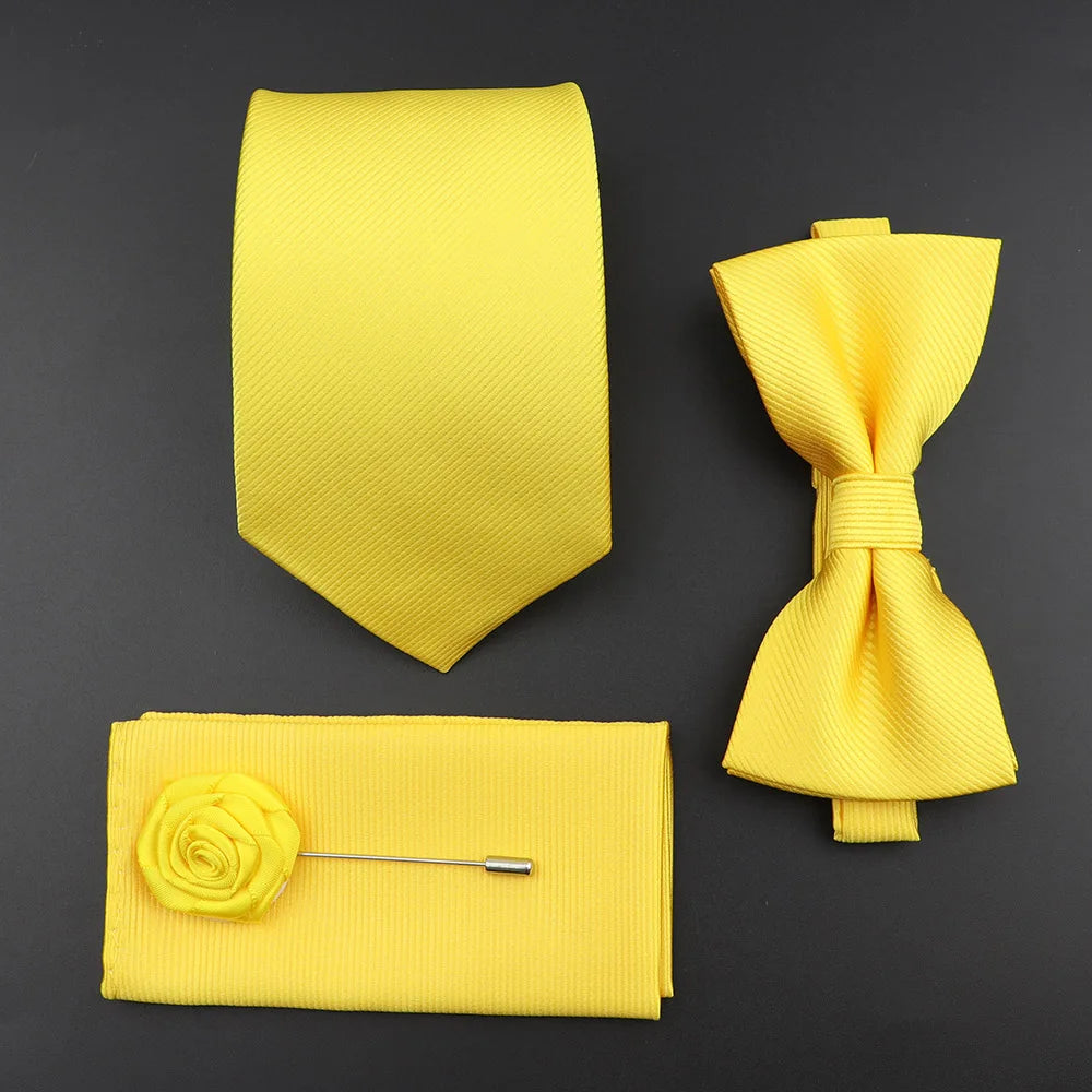 Ensemble cravate unisexe avec accessoires – CLEVI Paris