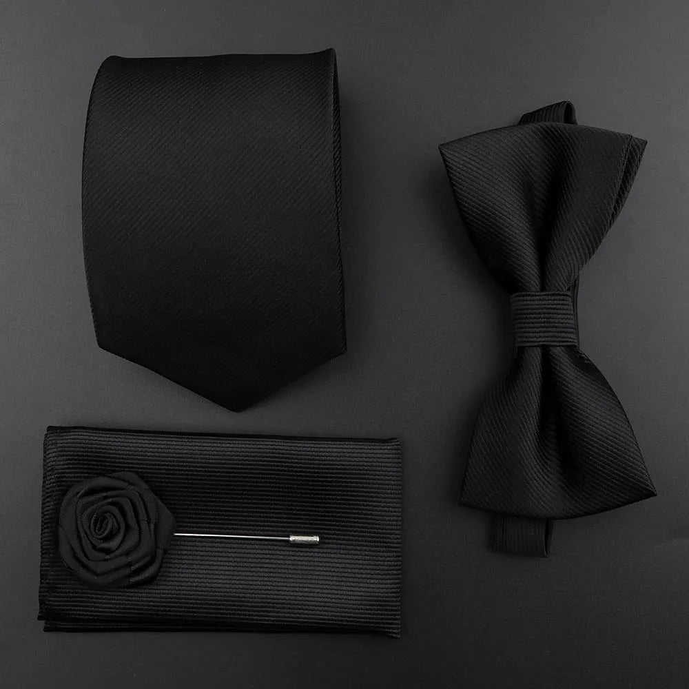 Ensemble cravate unisexe avec accessoires – CLEVI Paris