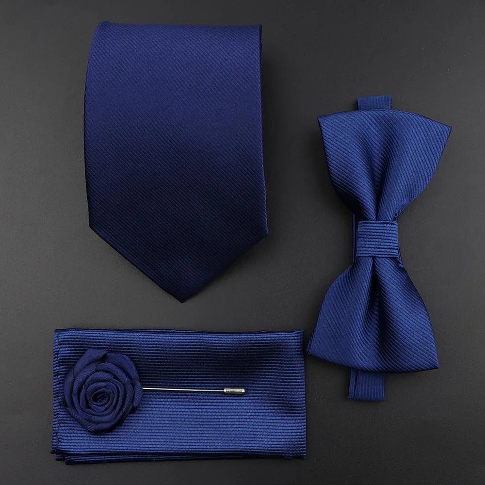 Ensemble cravate unisexe avec accessoires – CLEVI Paris