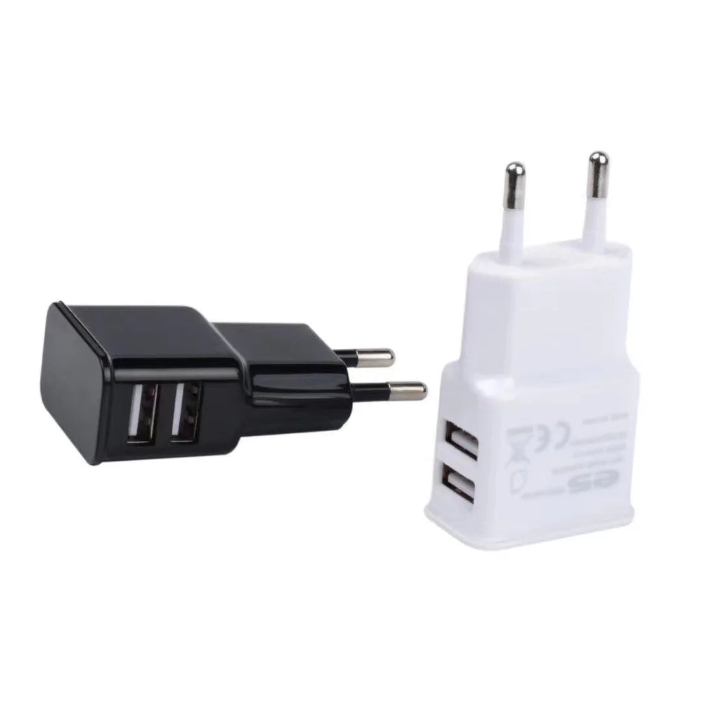 Chargeur Secteur USB 5V 1A ou 2A Prise EU Blanc – CLEVI Paris