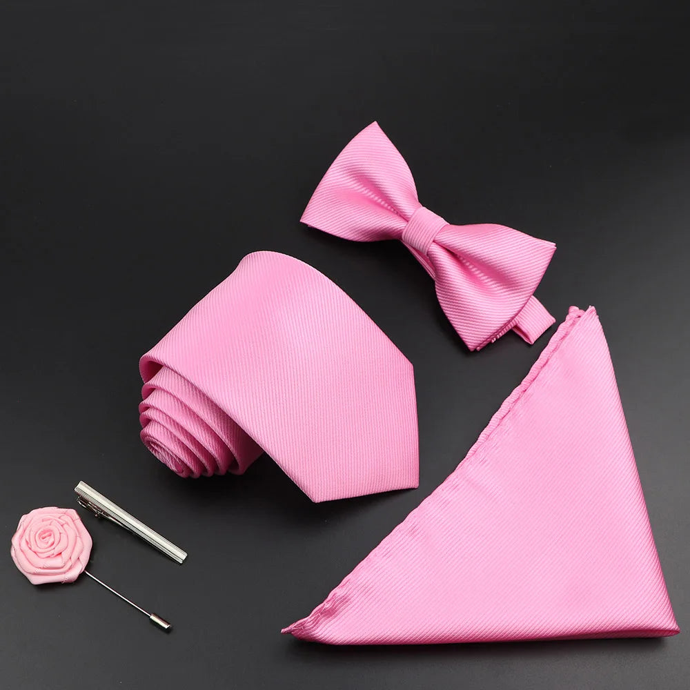 Ensemble cravate unisexe avec accessoires – CLEVI Paris