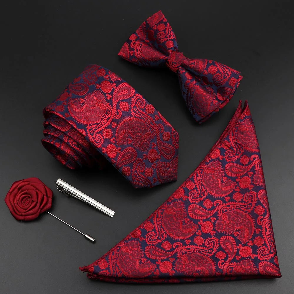Ensemble cravate unisexe avec accessoires – CLEVI Paris