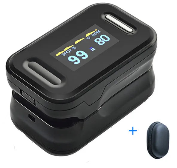Oxyмètre Doigt SRHMX OLED SpO2 Pouls Adulte – CLEVI Paris