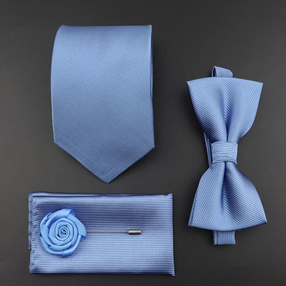 Ensemble cravate unisexe avec accessoires – CLEVI Paris