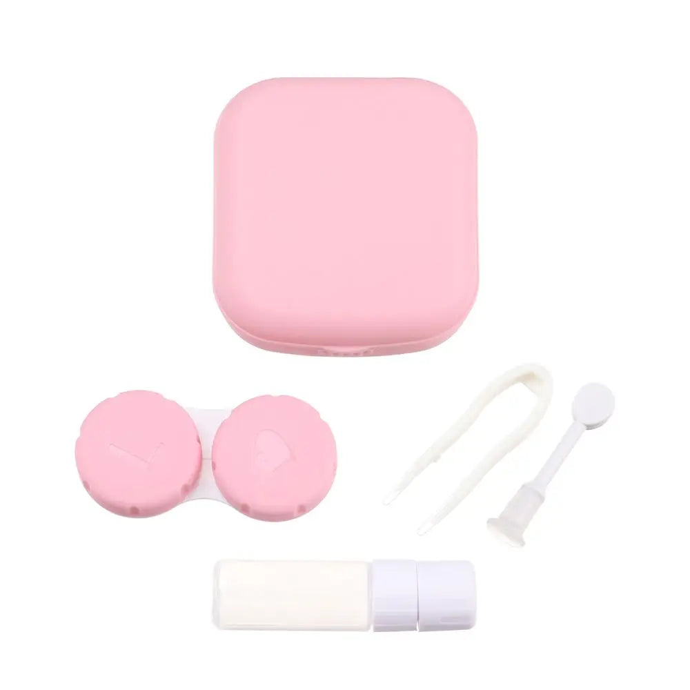Boîtier à Lentilles de Contact Carré Portable | 17 Coloris | Voyage & Quotidien | Unisexe – CLEVI Paris