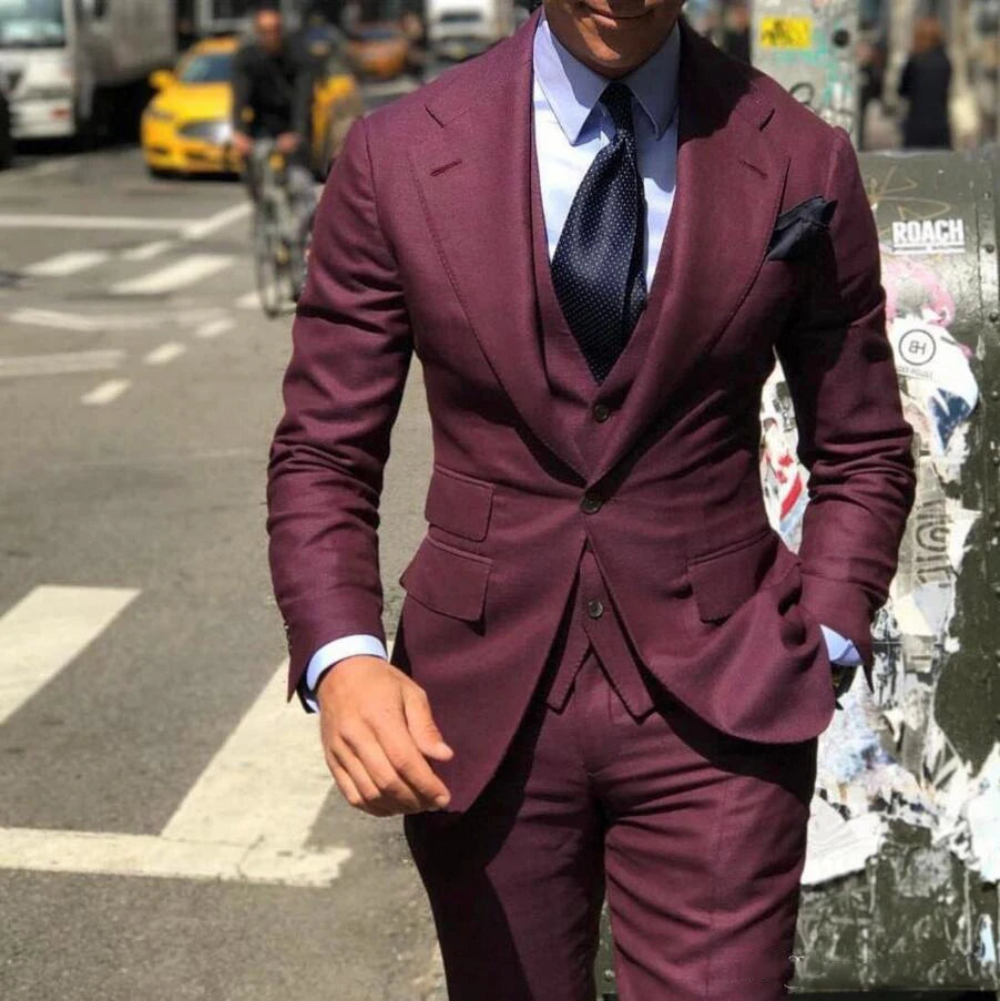 Costume homme 3 pièces pour mariage – CLEVI Paris