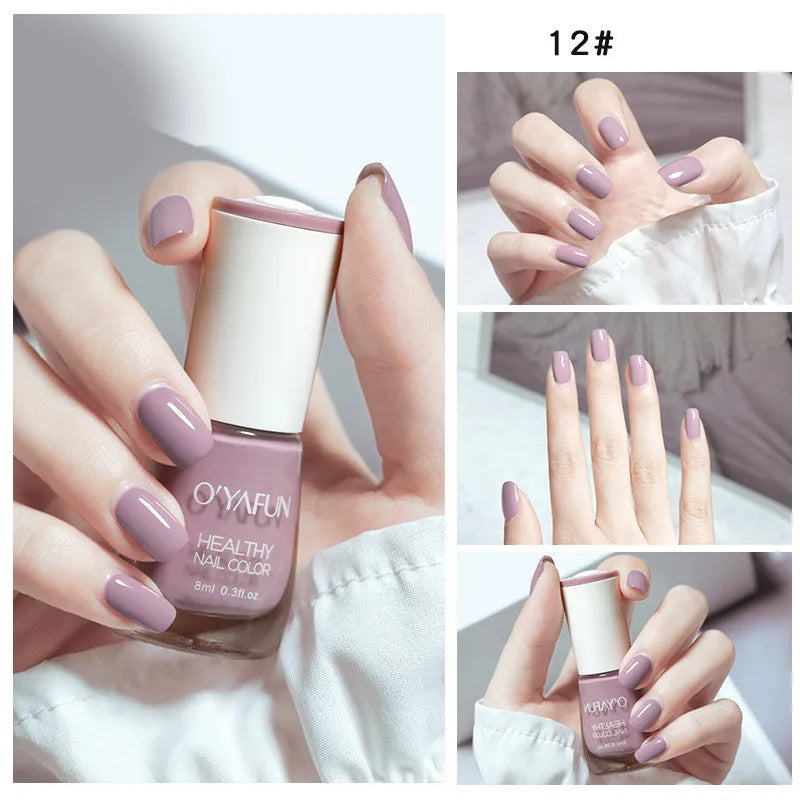 Vernis à Ongles Séchage Rapide Sans UV – Glitter, Matte & Paillettes 40 Couleurs – CLEVI Paris