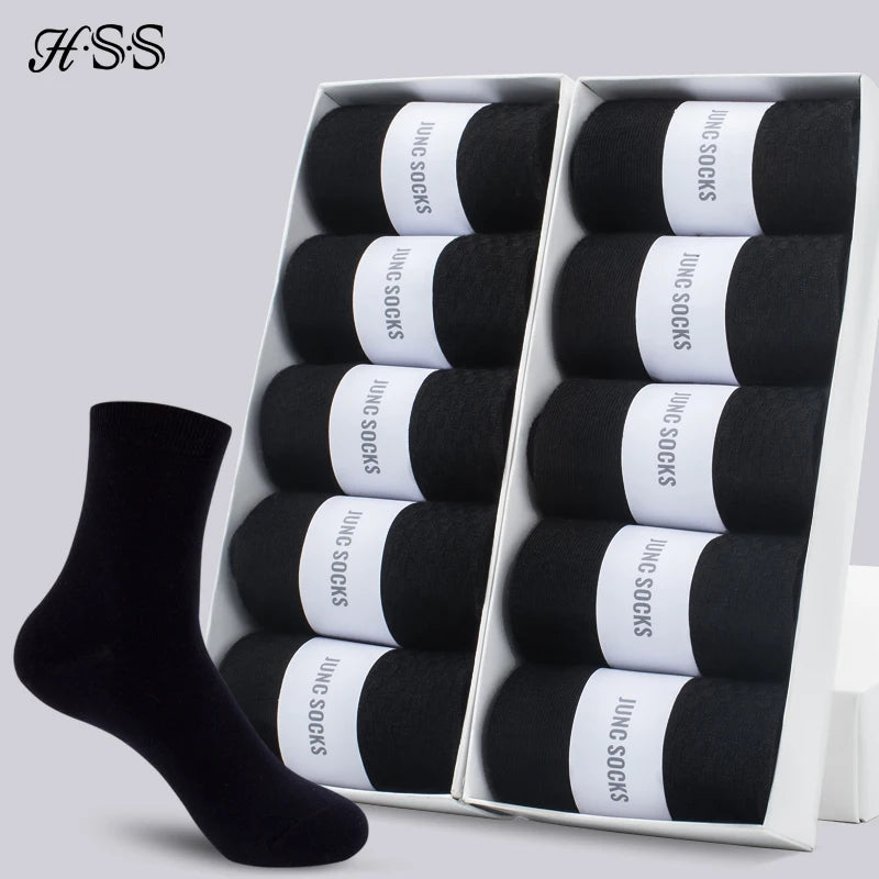 Chaussettes Homme – Lot 5 ou 10 Paires | Coton Mélangé, Respirant – CLEVI Paris