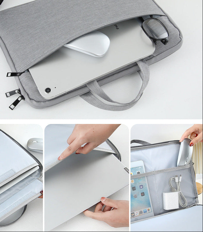 Sacoche Ordinateur Portable Imperméable Oxford 11,6"-15,6" Unisexe – CLEVI Paris