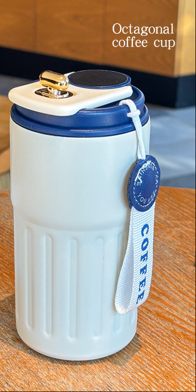 Mug Isotherme Inox Double Paroi Floral & Uni 350-530ml – CLEVI Paris