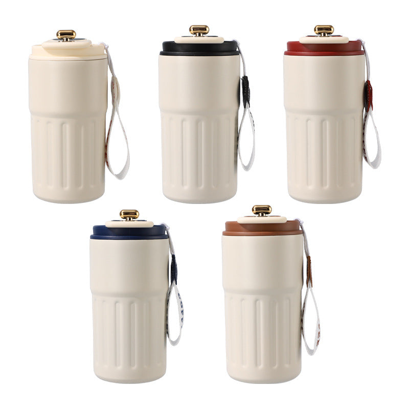 Mug Isotherme Inox Double Paroi Floral & Uni 350-530ml – CLEVI Paris