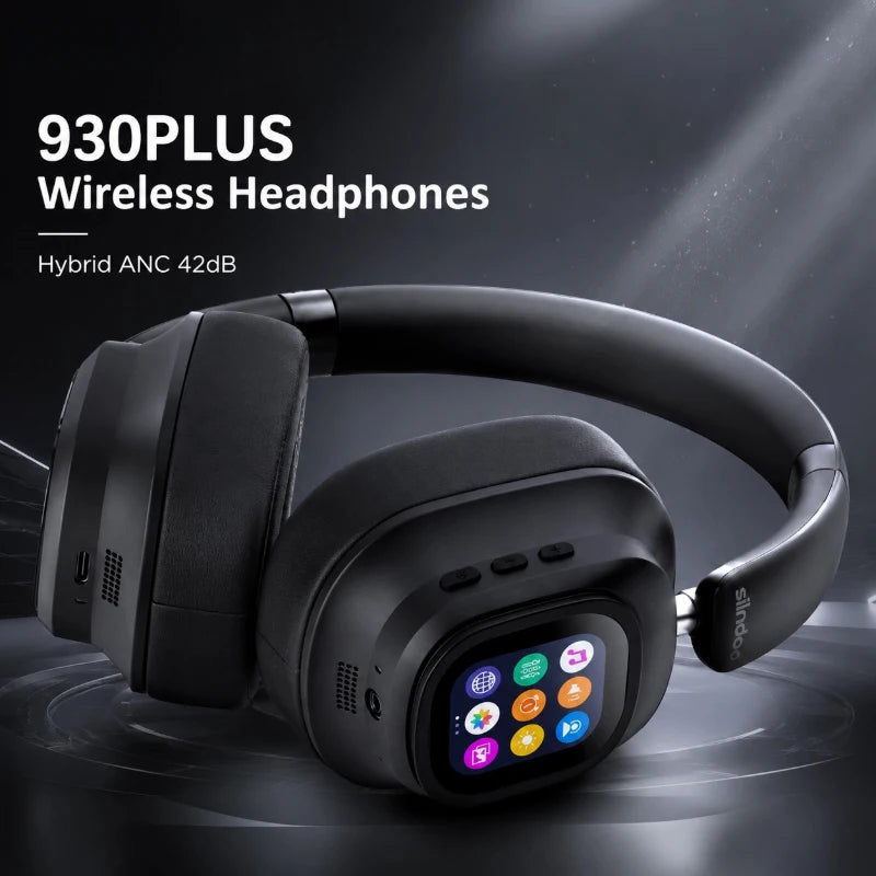 Casque ANC 930PLUS Écran LCD Tactile BT 6.0 – CLEVI Paris
