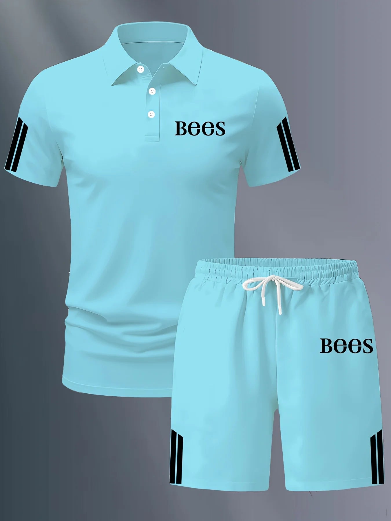 Ensemble 2 Pièces Homme Imprimé 3D Séchage Rapide Sport Casual – CLEVI Paris