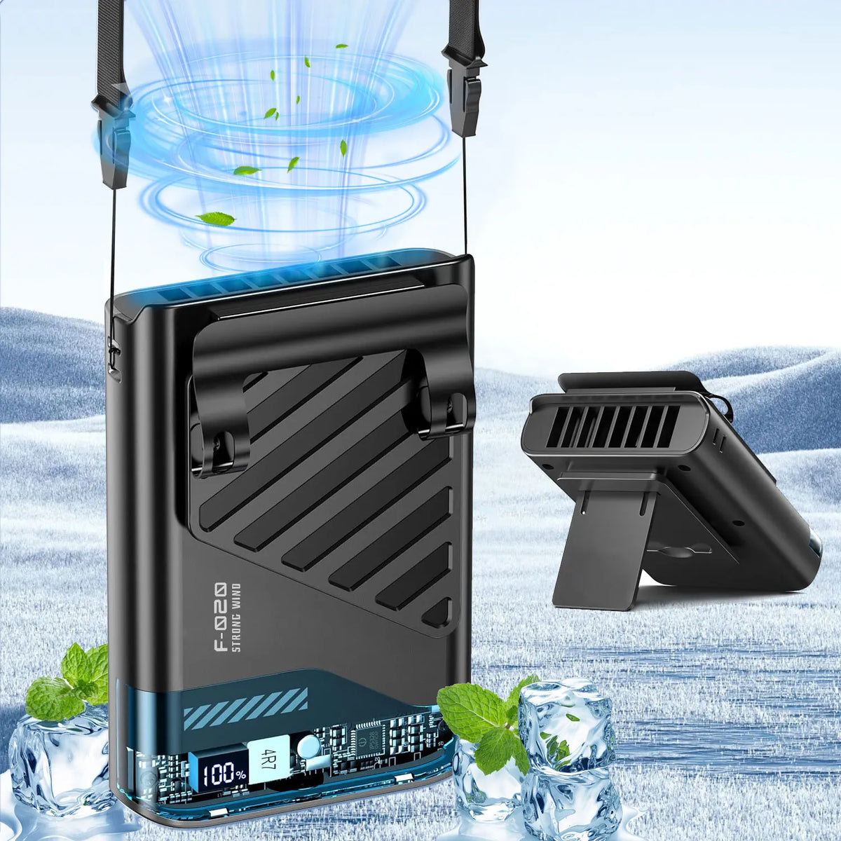 Ventilateur USB à clip AVENHO – CLEVI Paris