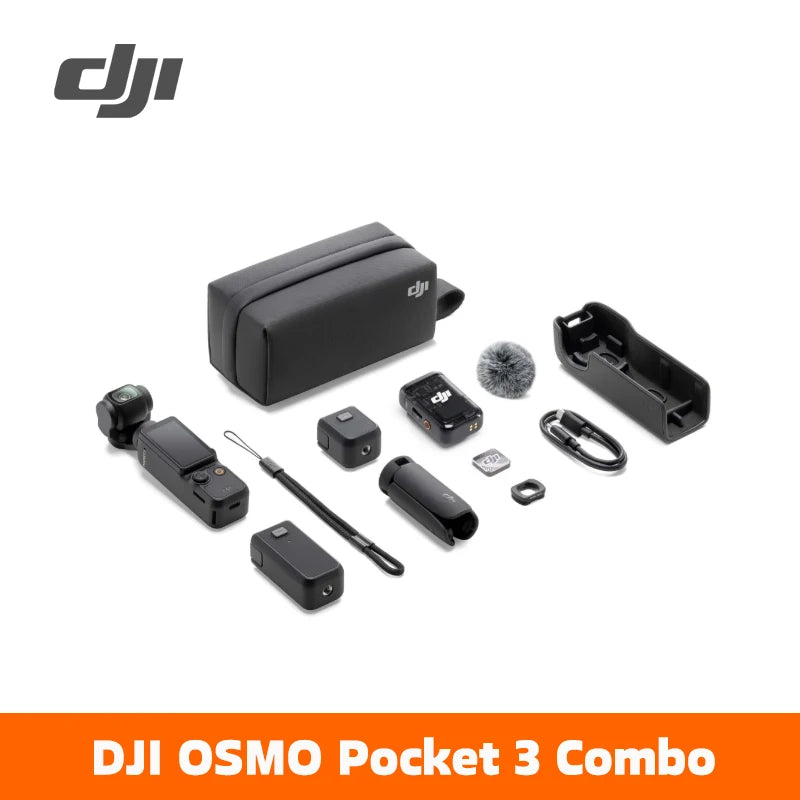 DJI Osmo Pocket 3 Caméra Stabilisateur 4K/120fps Capteur 1 Pouce – CLEVI Paris