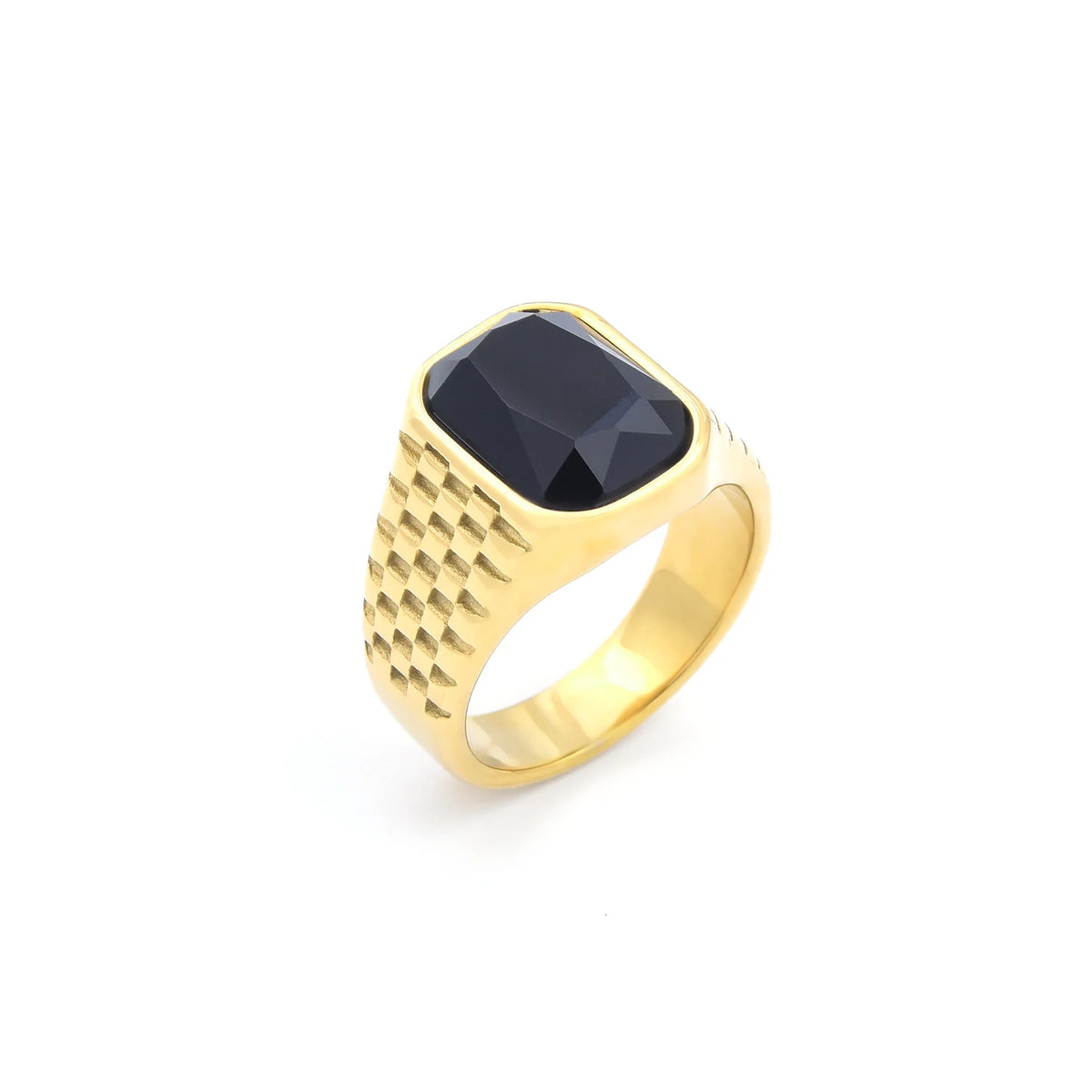 Bague homme en acier 316L – CLEVI Paris
