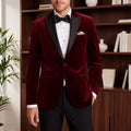Costume Homme Velours 2 Pièces – CLEVI Paris
