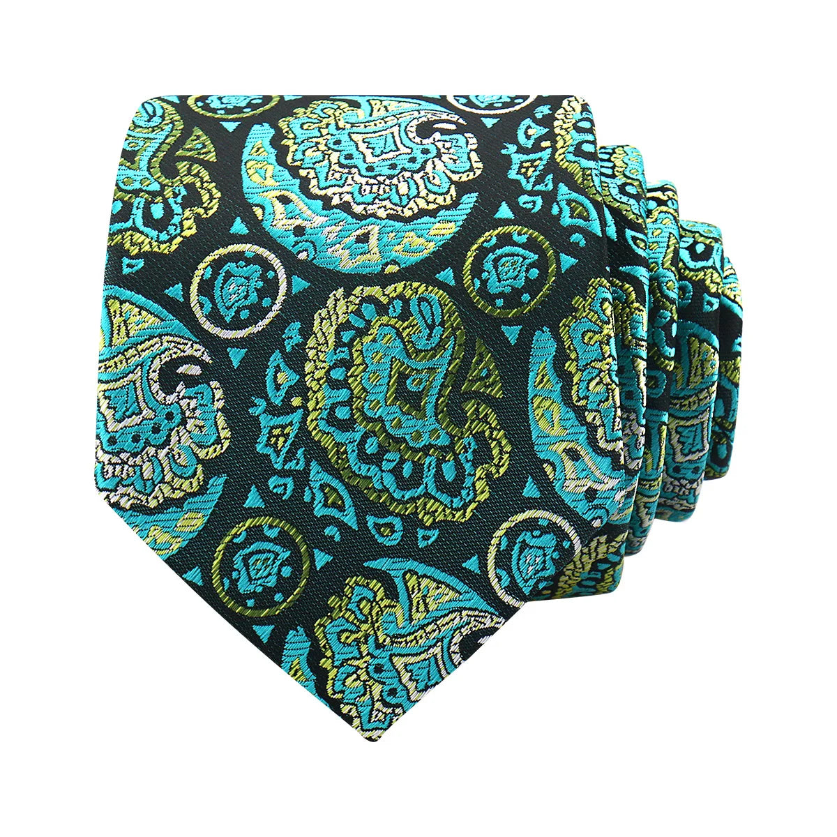 Cravate unisexe jacquard à motifs – CLEVI Paris