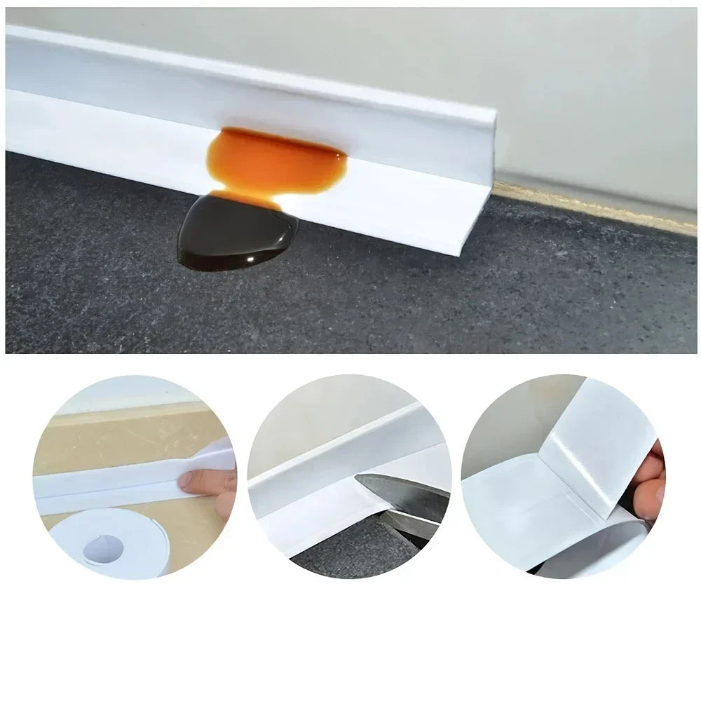 Ruban Adhésif Étanchéité PVC | Salle de Bain, Douche, Baignoire, WC – CLEVI Paris