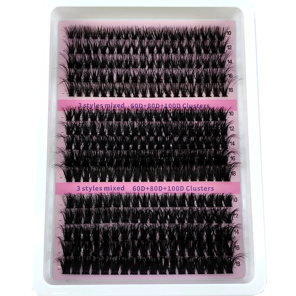 Cils en grappes DIY HBZGTLAD – CLEVI Paris