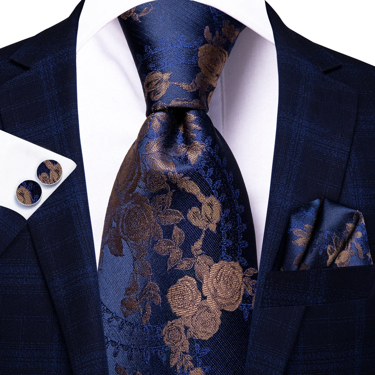 Ensemble cravate homme paisley – CLEVI Paris