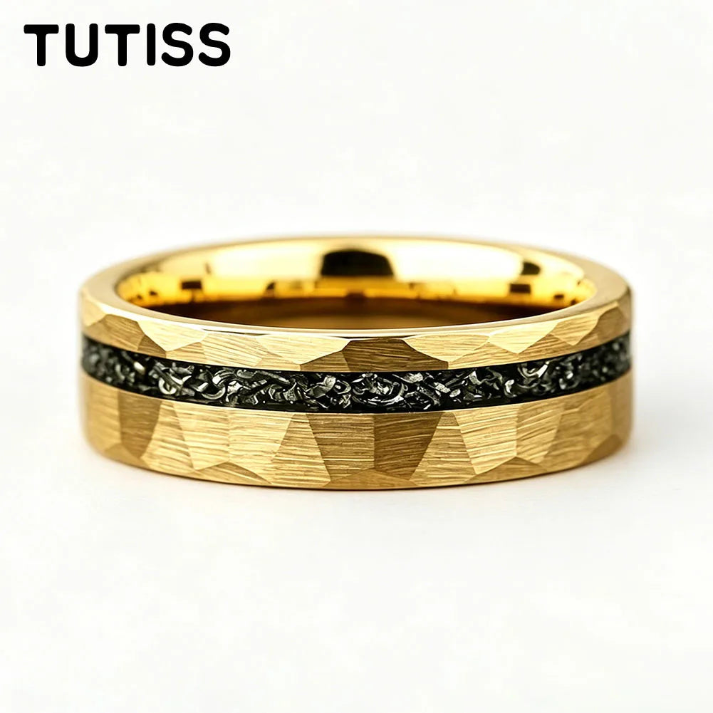 Bague Unisexe en Tungstène 6/8 mm – CLEVI Paris