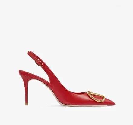 Escarpins à bride arrière et talon fin – CLEVI Paris