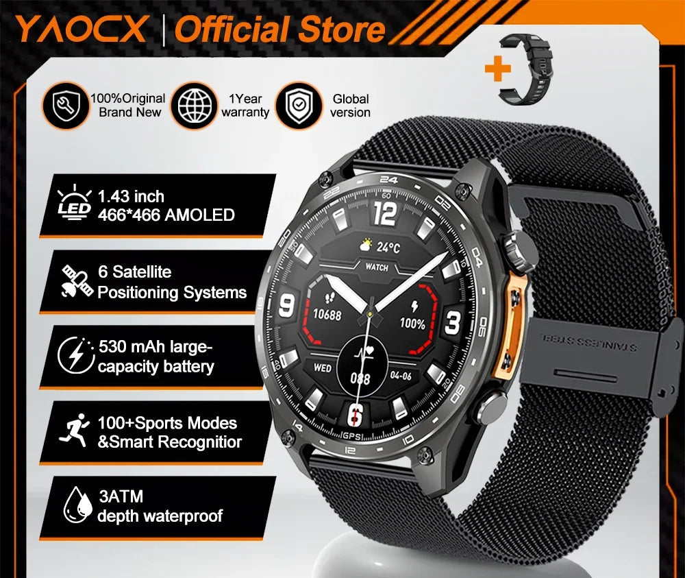 Montre Connectée GPS HD 300 Pro – CLEVI Paris