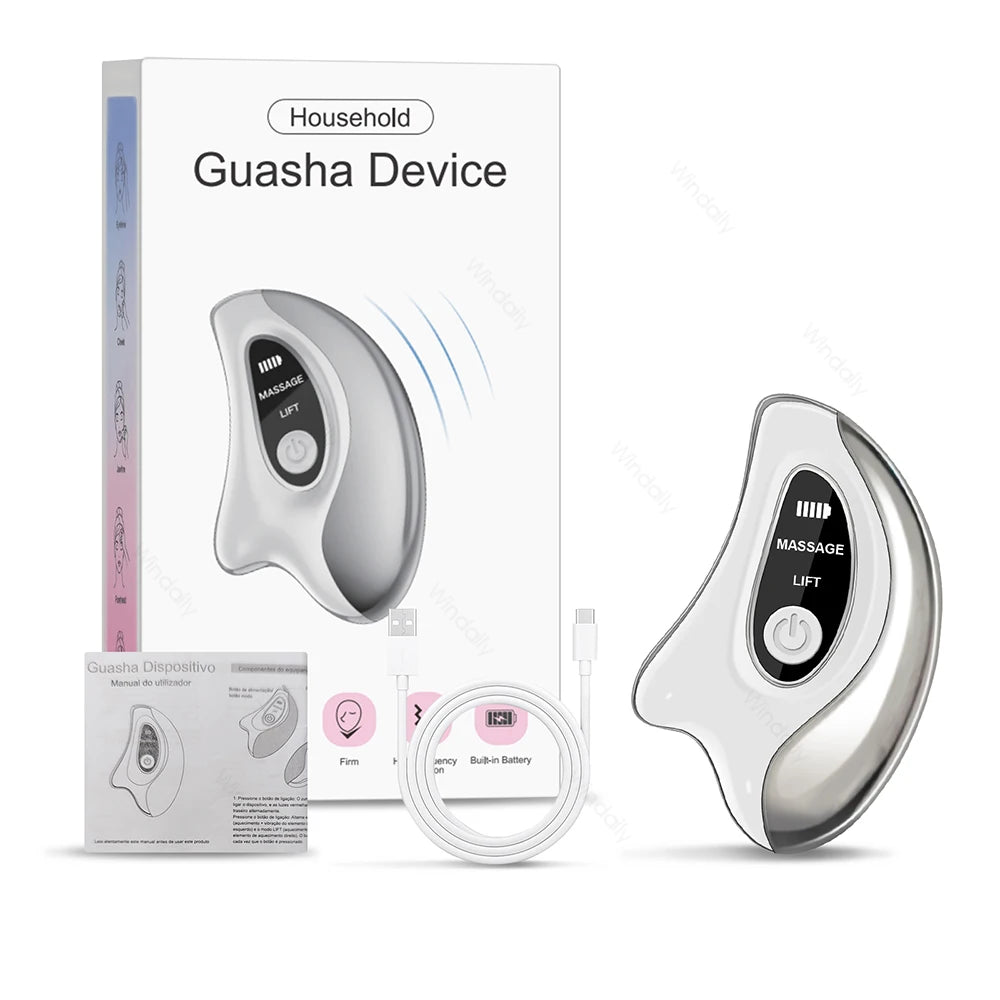 Gua Sha électrique chauffant et vibrant – CLEVI Paris