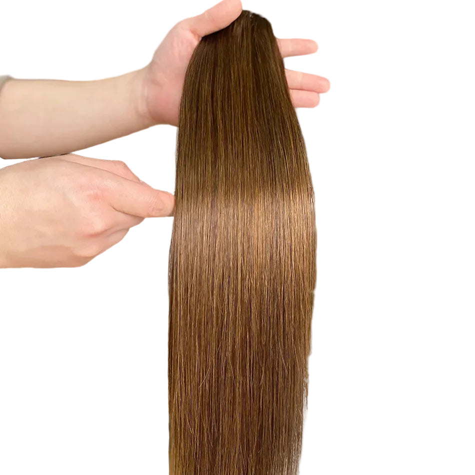 Extensions clip-in cheveux humains 7 pièces – CLEVI Paris